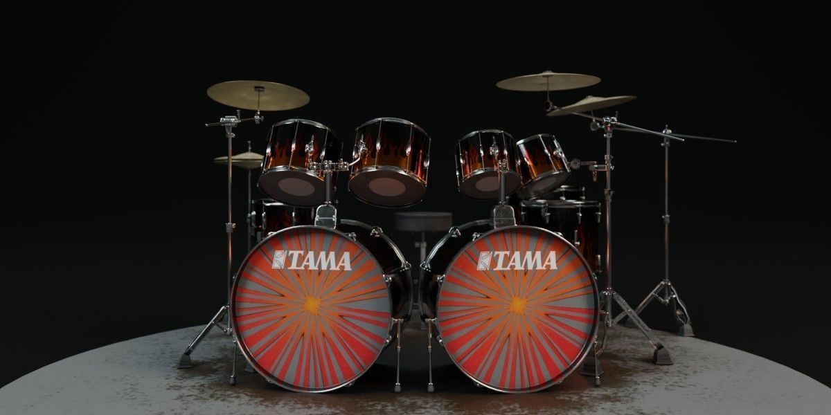 Musical Instruments 3D model_9