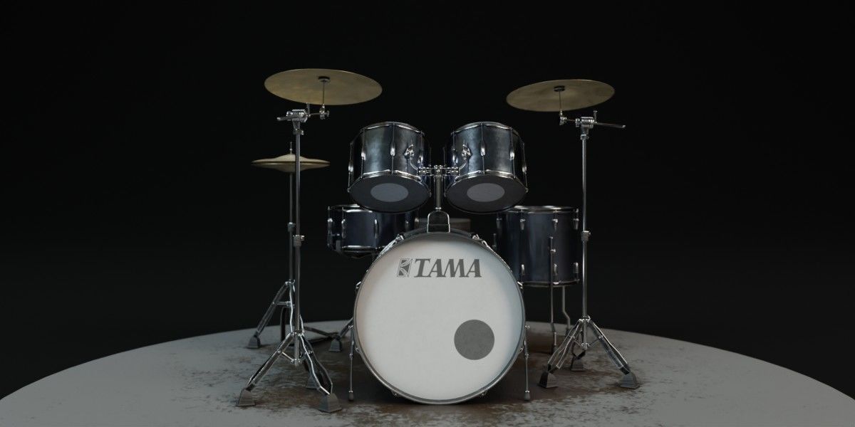 Musical Instruments 3D model_21