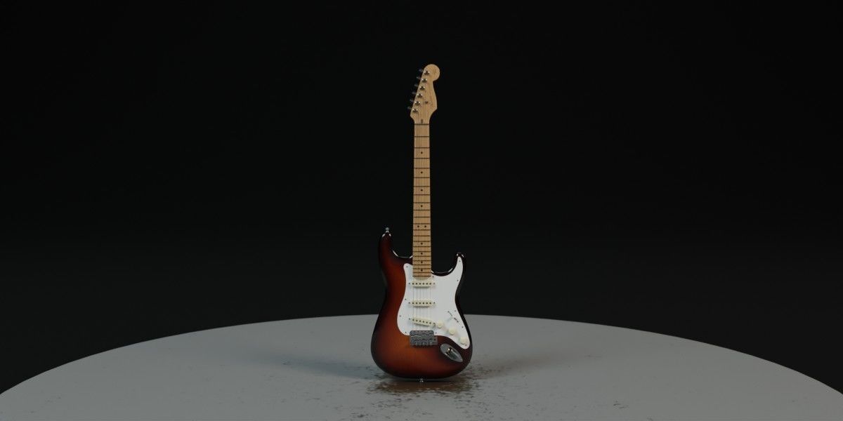 Musical Instruments 3D model_2