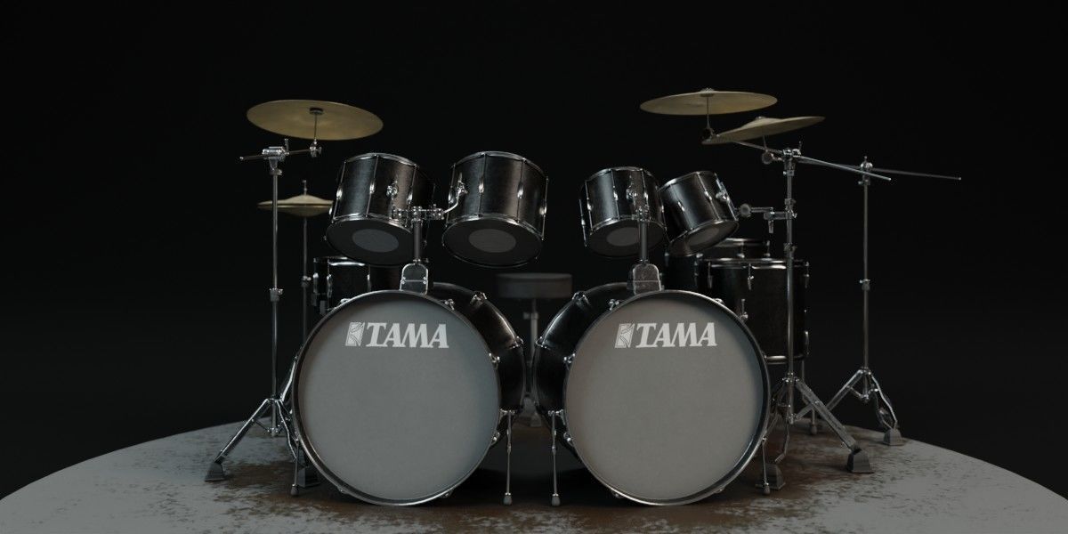 Musical Instruments 3D model_13