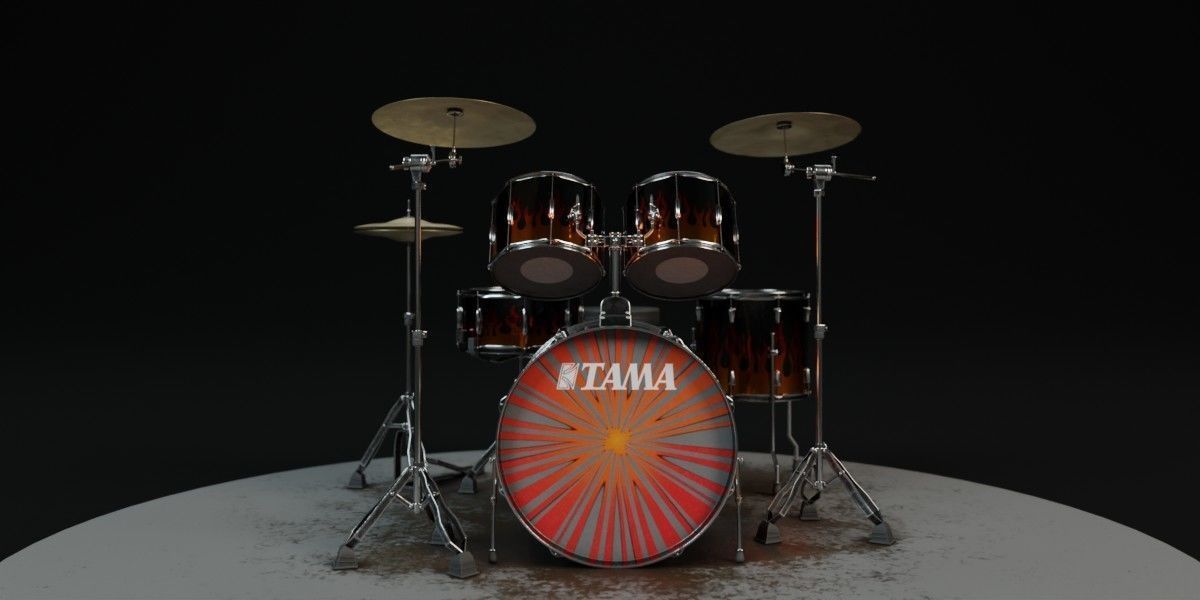 Musical Instruments 3D model_10