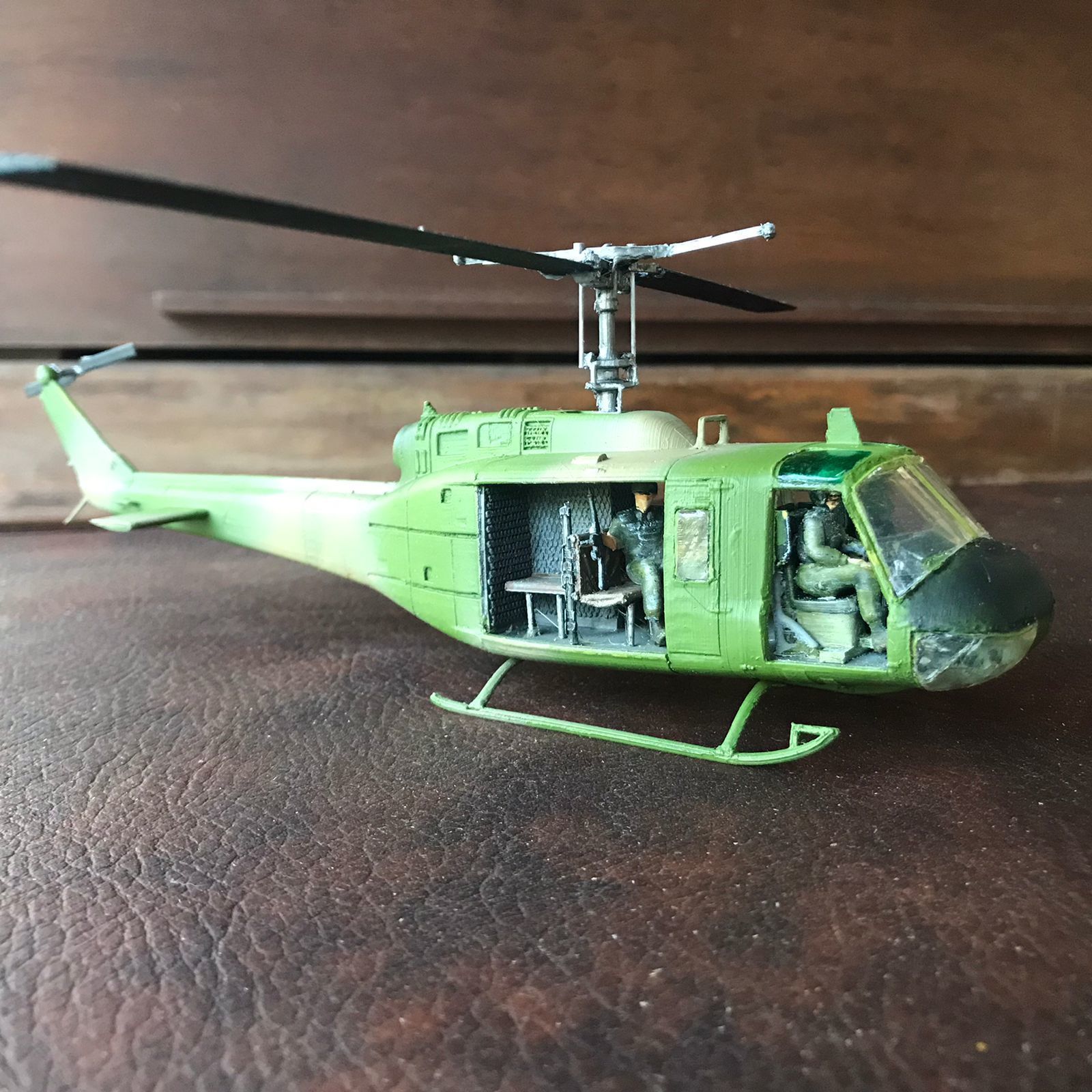HUEY UH1H HELICOPTER  PRINTABLE ASSEMBLY KIT SCALE 1 48 3D print model_1