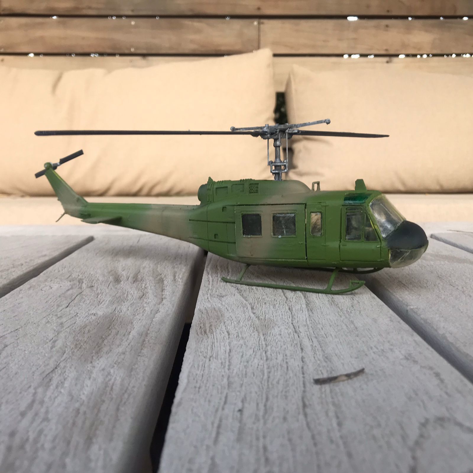 HUEY UH1H HELICOPTER  PRINTABLE ASSEMBLY KIT SCALE 1 48 3D print model_12