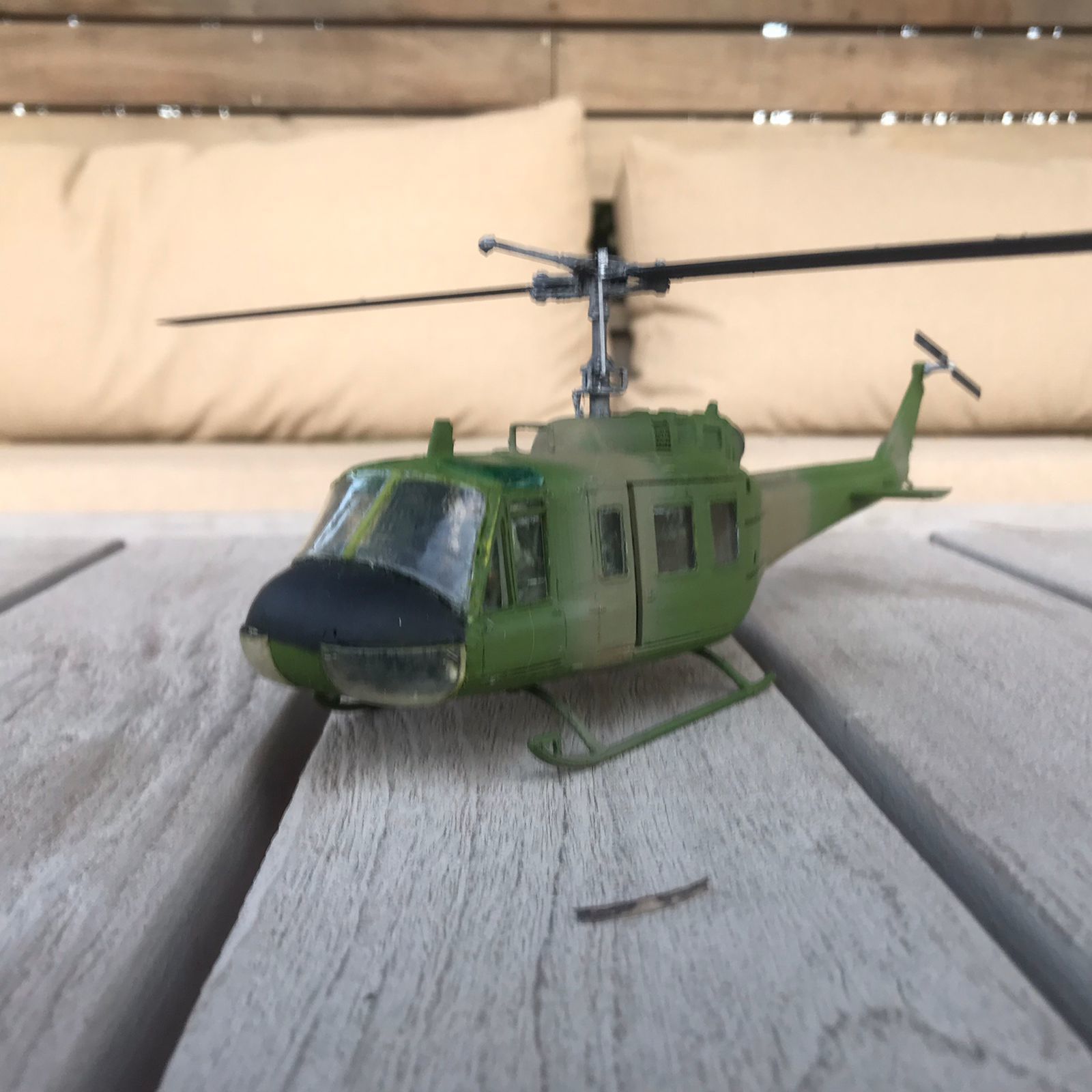 HUEY UH1H HELICOPTER  PRINTABLE ASSEMBLY KIT SCALE 1 48 3D print model_9