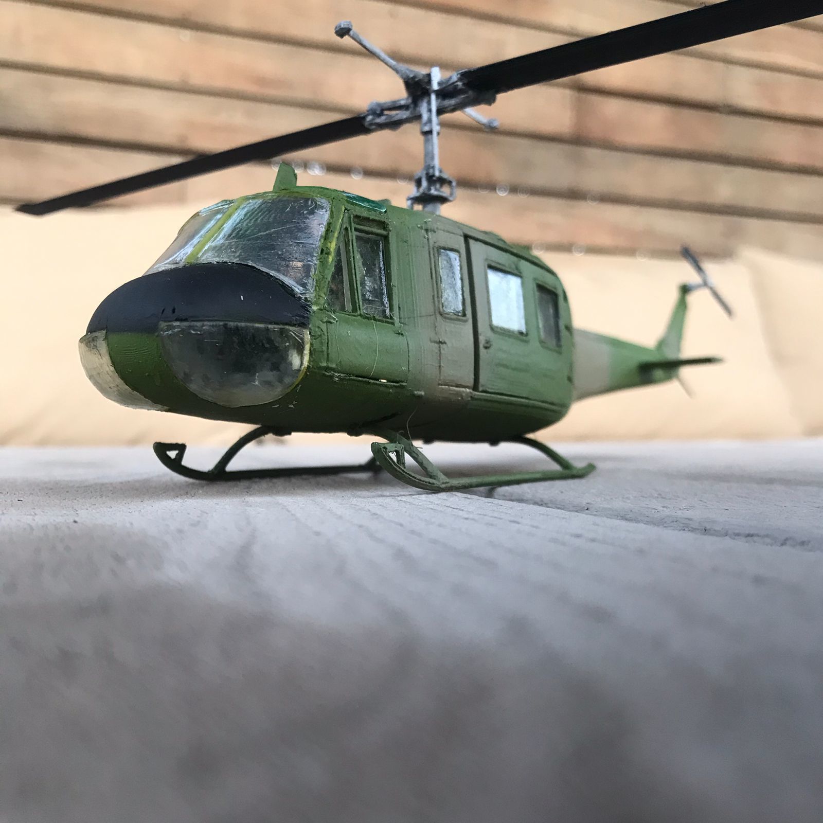 HUEY UH1H HELICOPTER  PRINTABLE ASSEMBLY KIT SCALE 1 48 3D print model_11