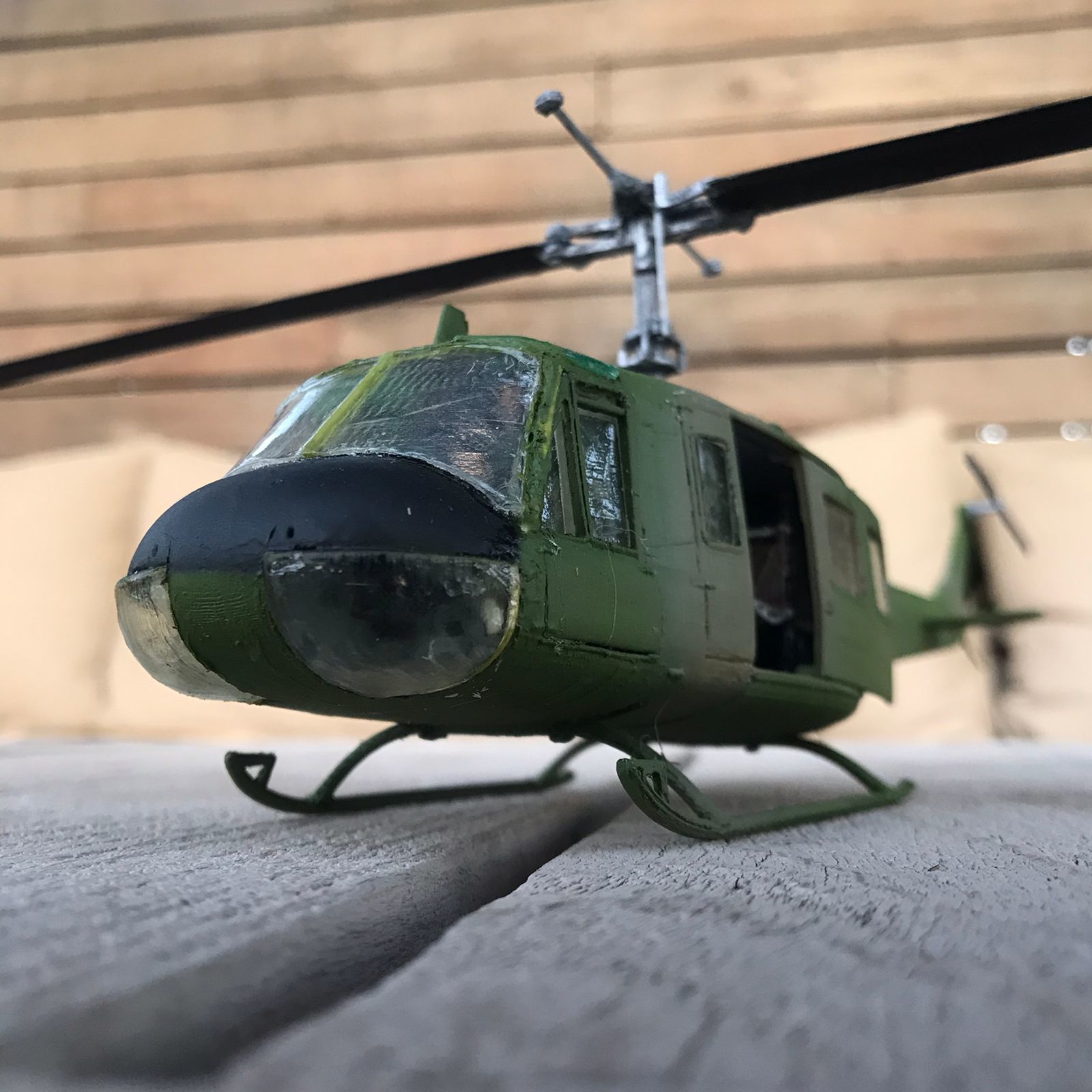 HUEY UH1H HELICOPTER  PRINTABLE ASSEMBLY KIT SCALE 1 48 3D print model_14