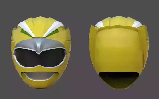 Power Ranger Wild Force-Gao Ranger Yellow Helmet