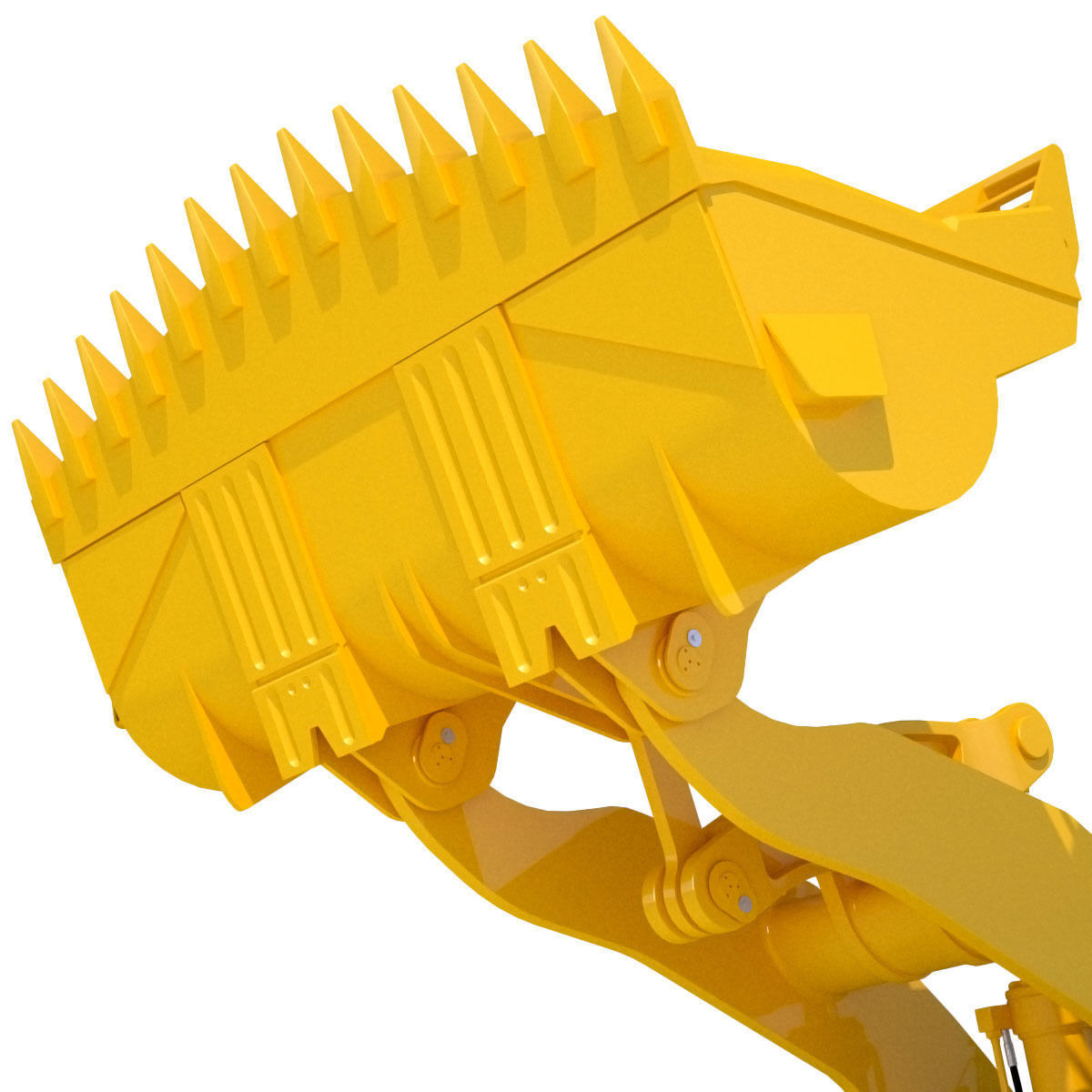 Wheel loader Komatsu  WA900 3D model_19