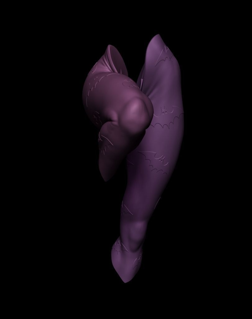 Morrigan Aesland 3D print model_10