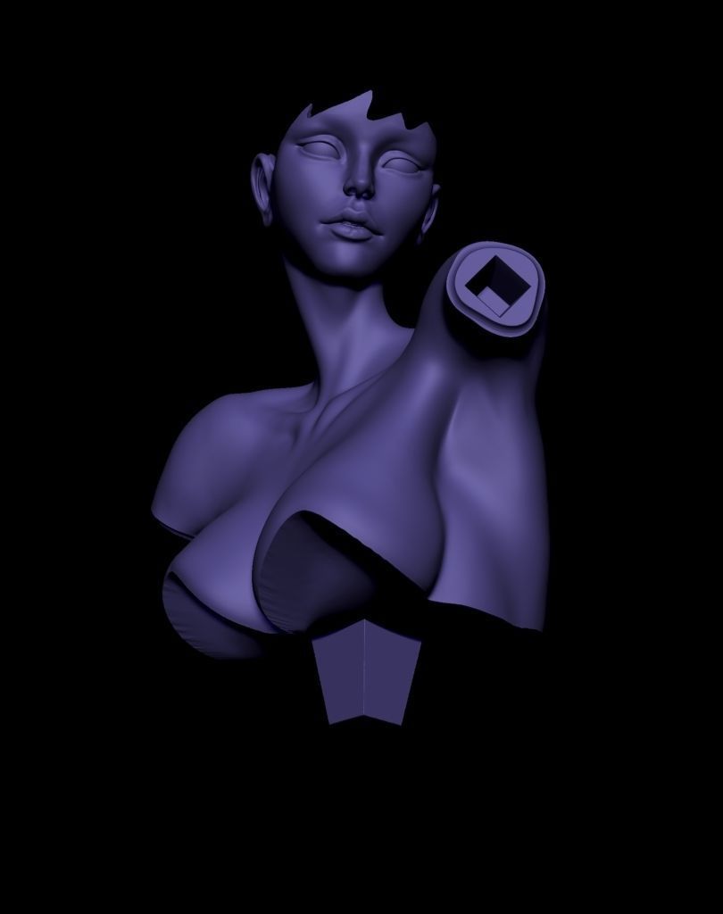Morrigan Aesland 3D print model_6