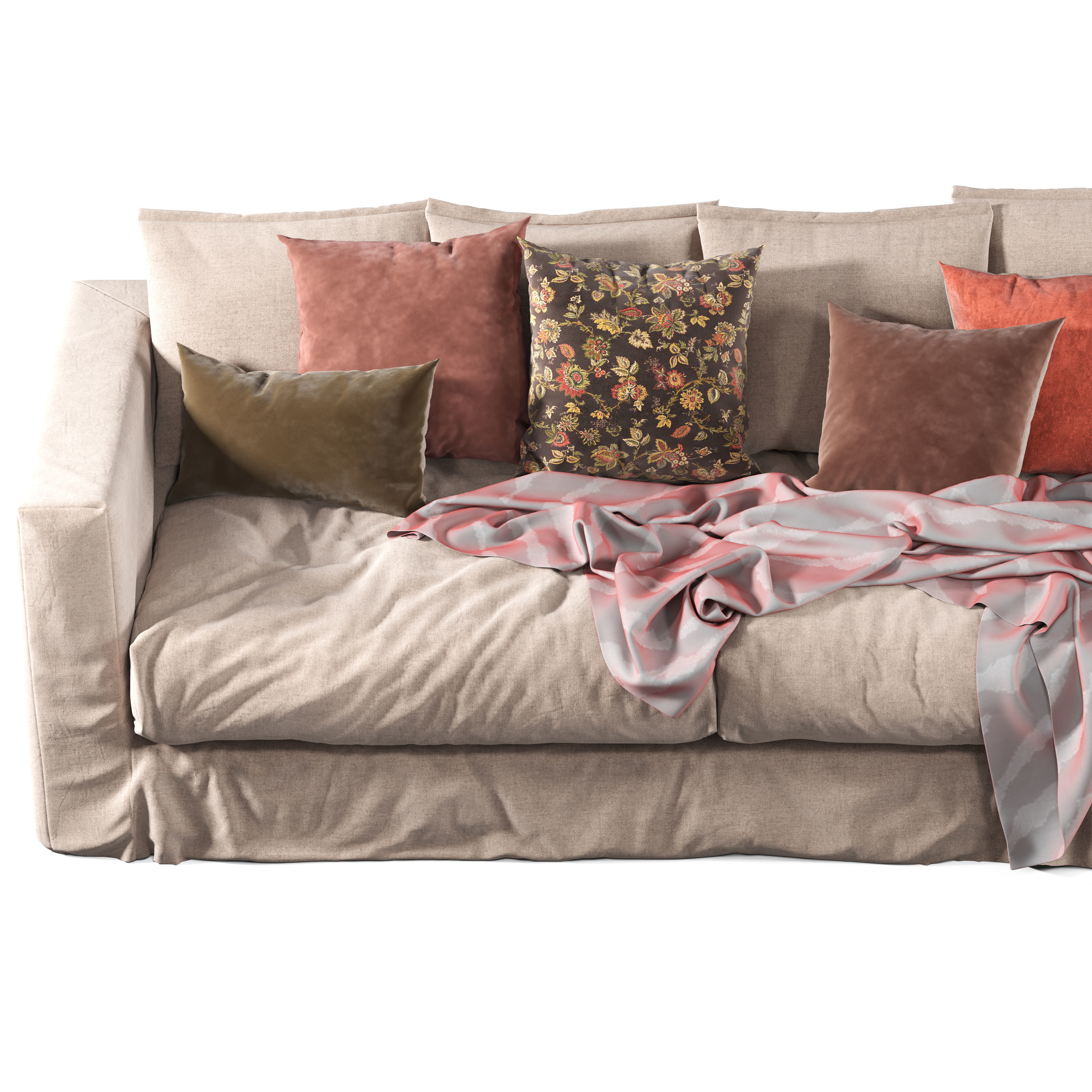 Le Grand Air Decotique sofa 3D model_3