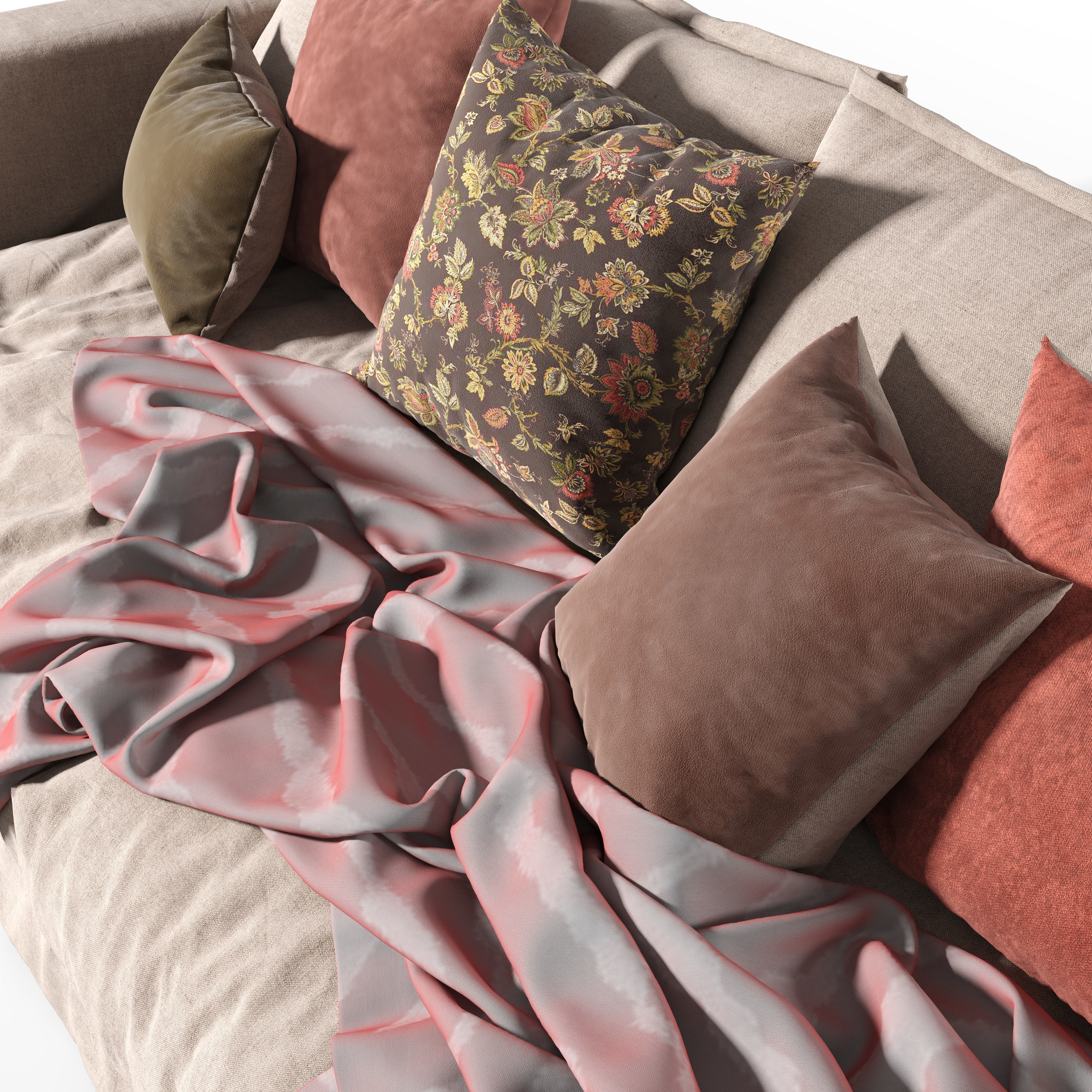 Le Grand Air Decotique sofa 3D model_5