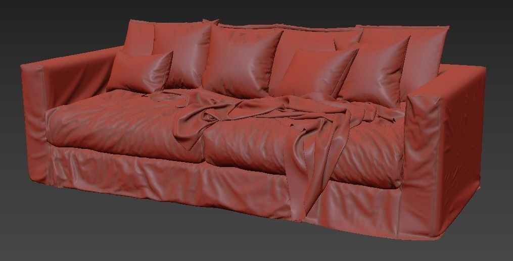 Le Grand Air Decotique sofa 3D model_14