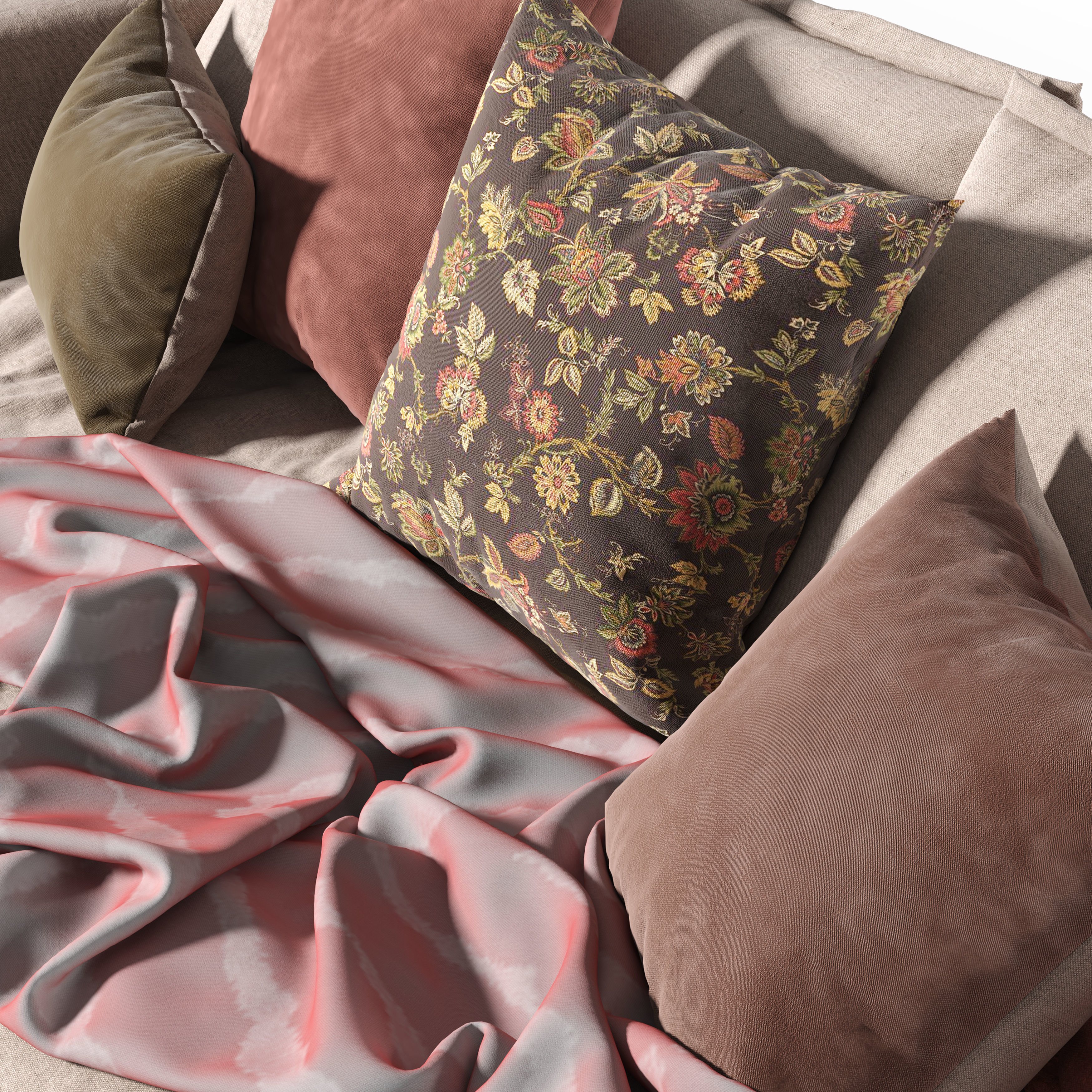 Le Grand Air Decotique sofa 3D model_6