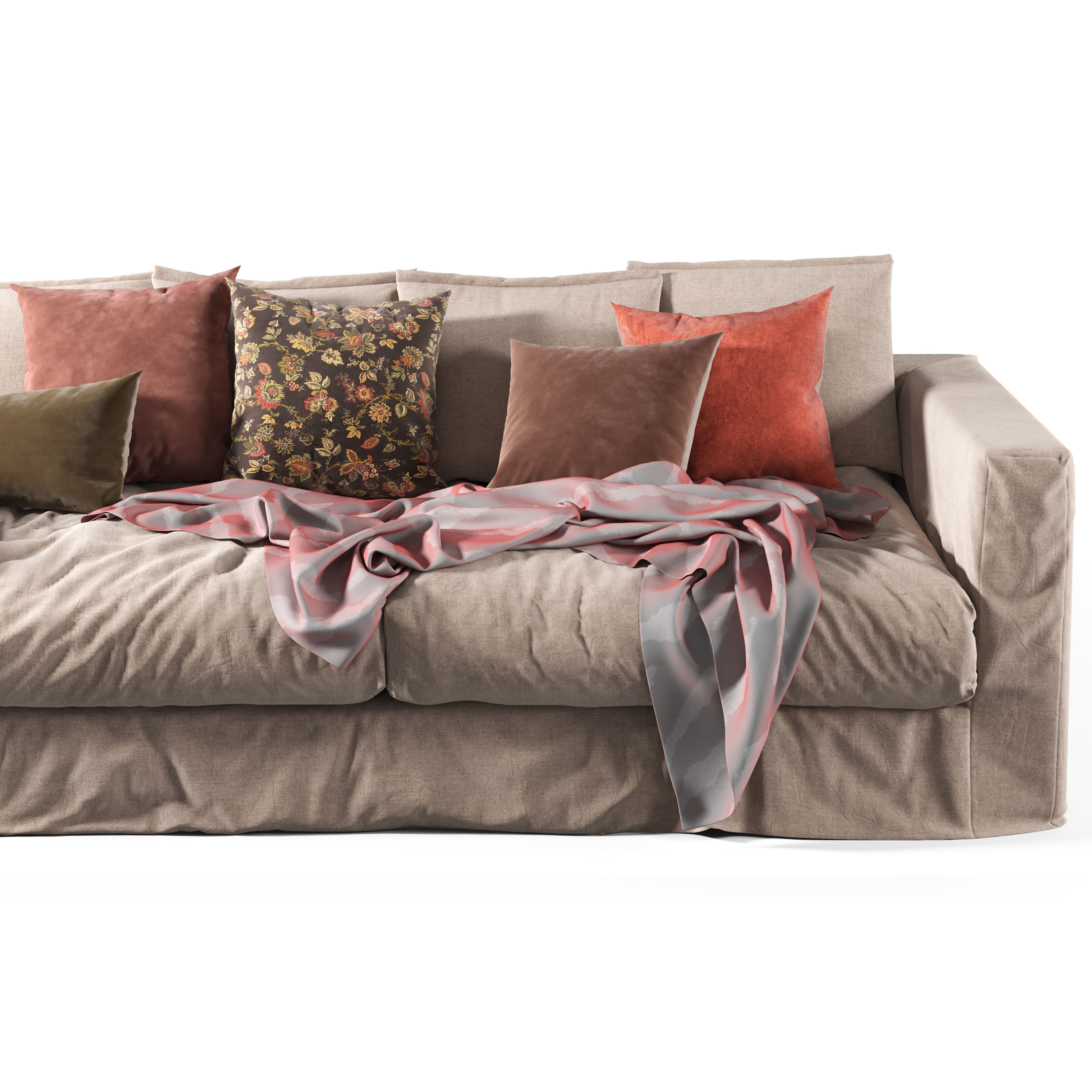Le Grand Air Decotique sofa 3D model_4