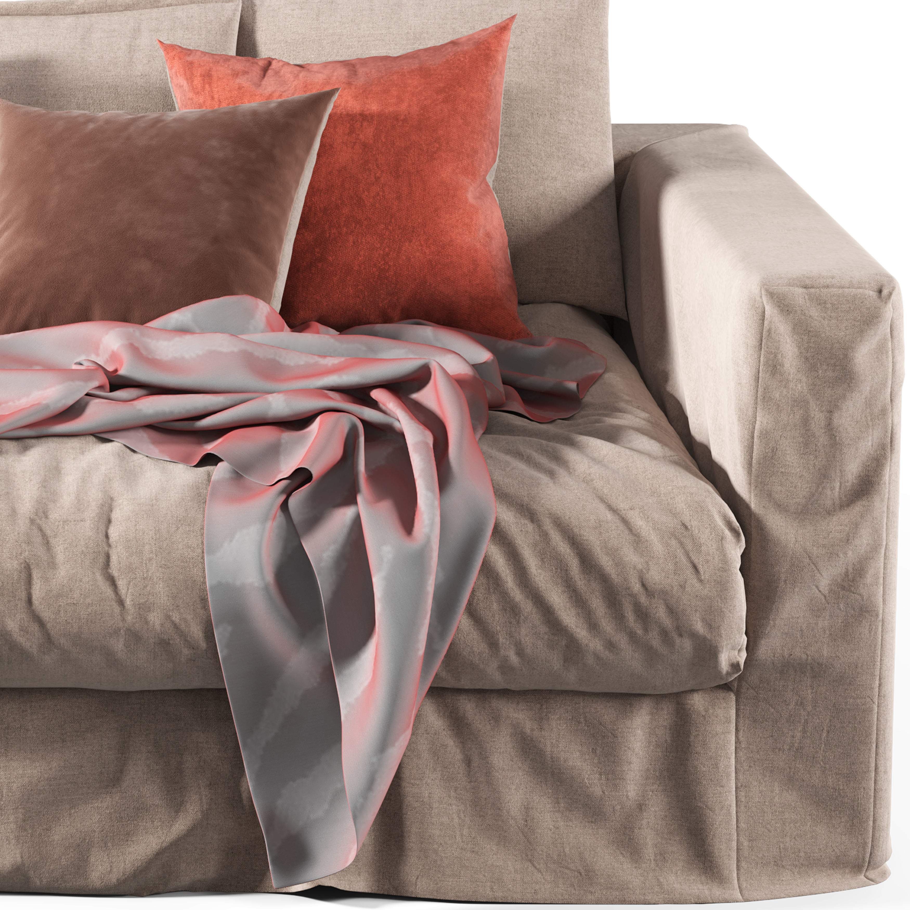 Le Grand Air Decotique sofa 3D model_7