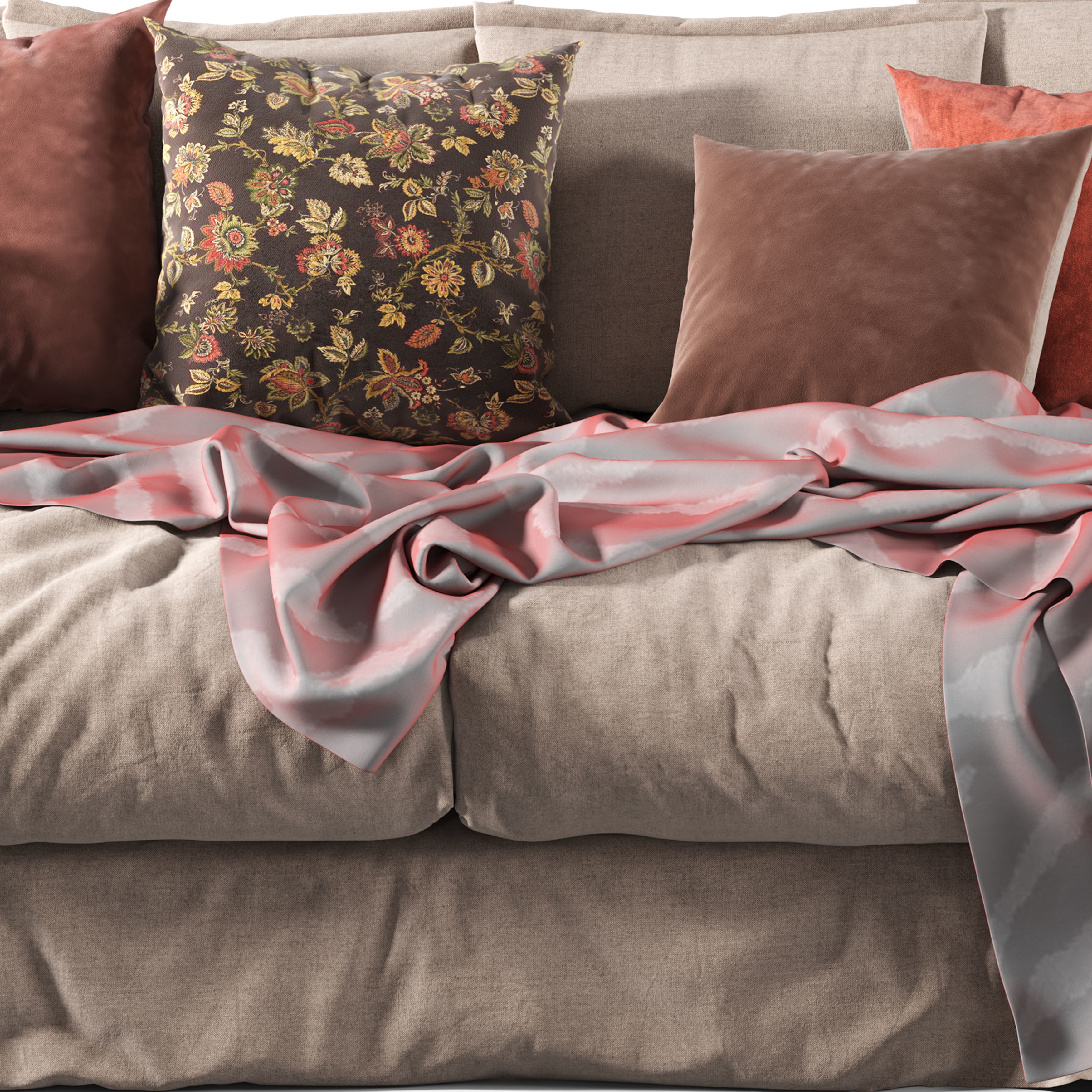 Le Grand Air Decotique sofa 3D model_8