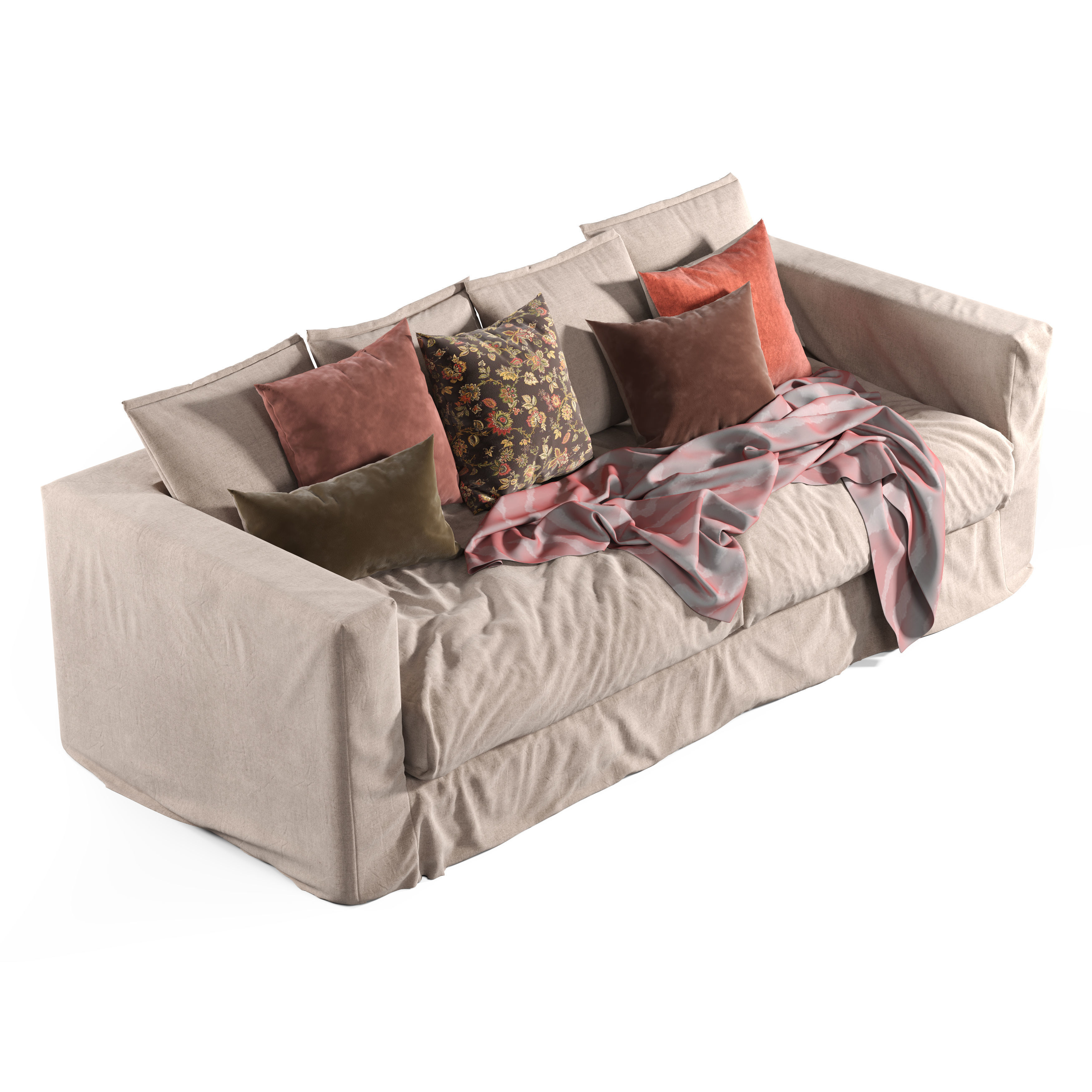 Le Grand Air Decotique sofa 3D model_2