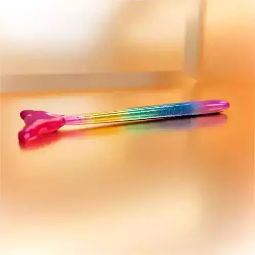 Fish Pen Glittery Low-poly 3D model