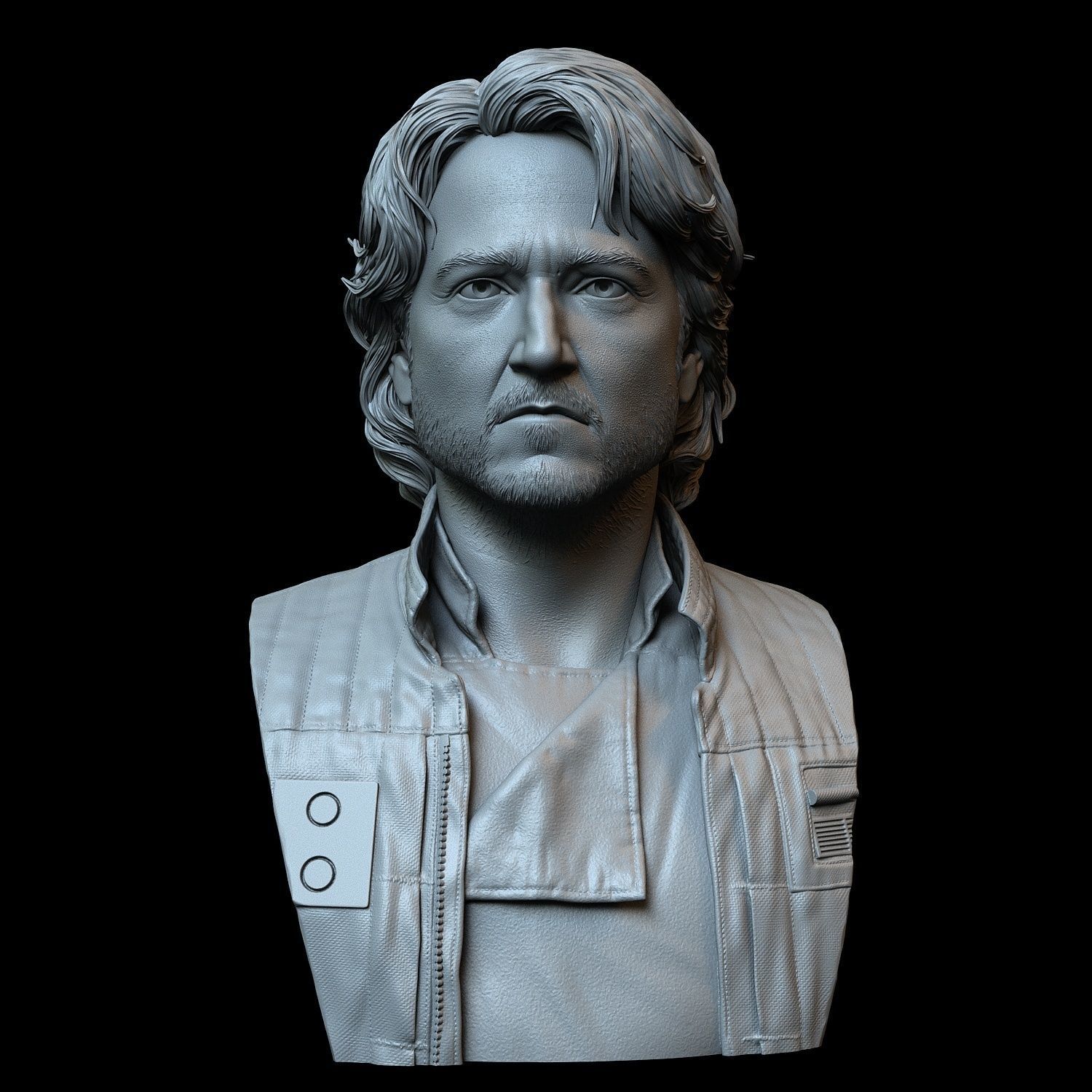 Diego Luna as Cassian Andor 3D print model_1