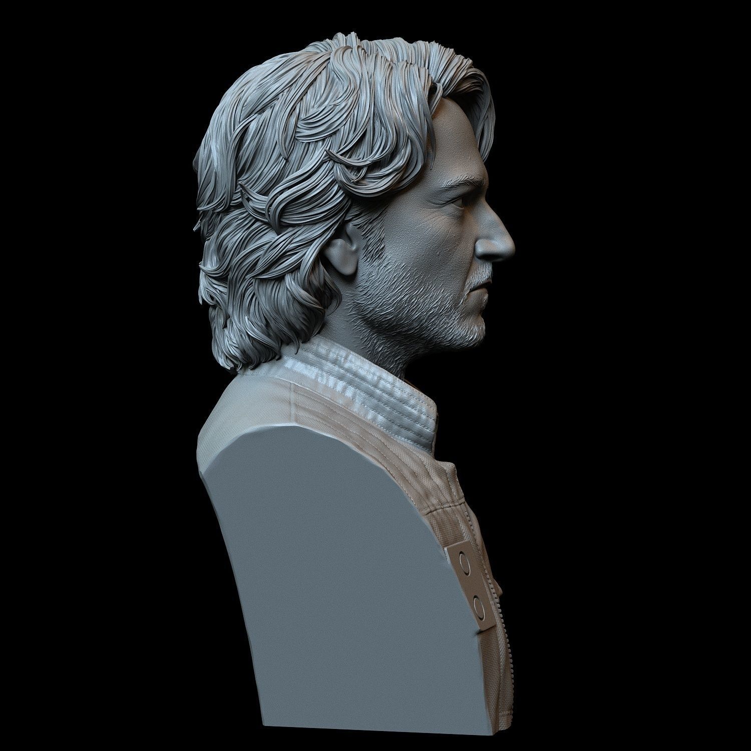 Diego Luna as Cassian Andor 3D print model_5