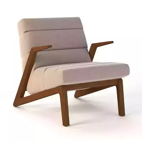 580 Rolf Benz Armchair 3D model