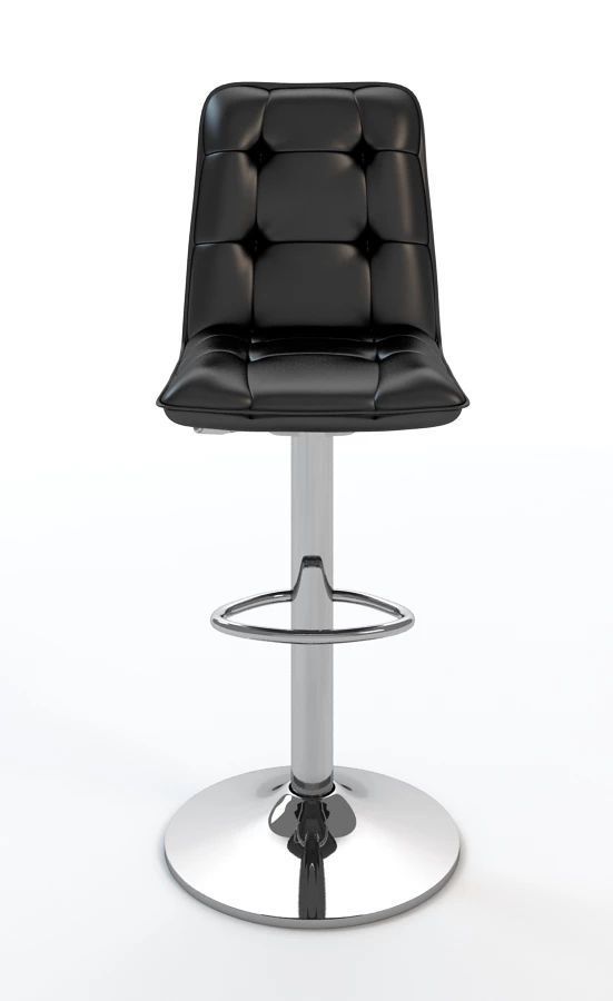 Adjustable Bar Stool 3D model_3