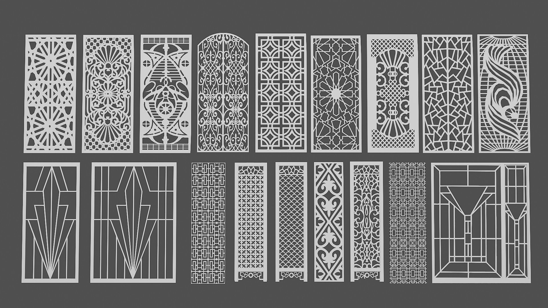 Decorative Element 7 3D model_20