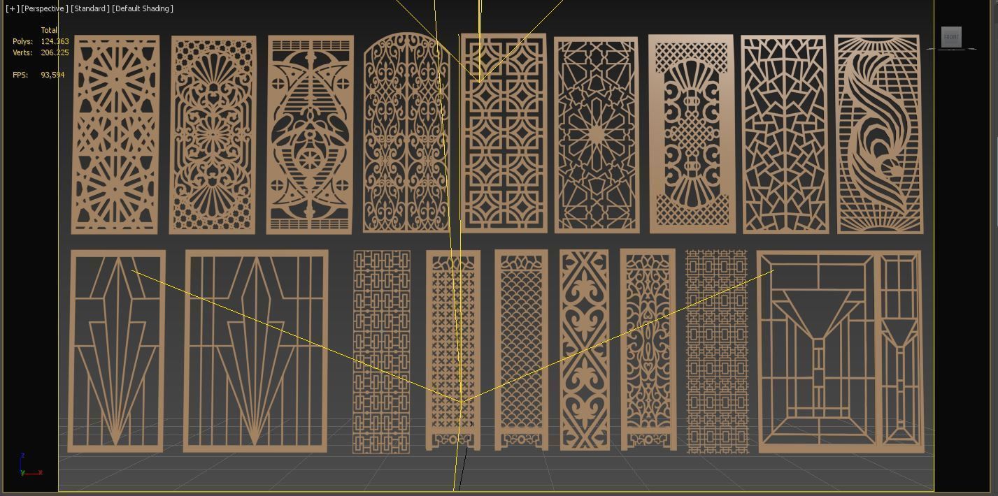 Decorative Element 7 3D model_21