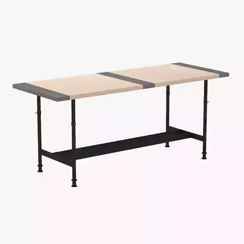 Adjustable Breadboard Table