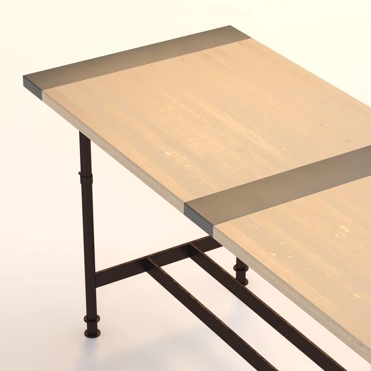Adjustable Breadboard Table 3D model_7