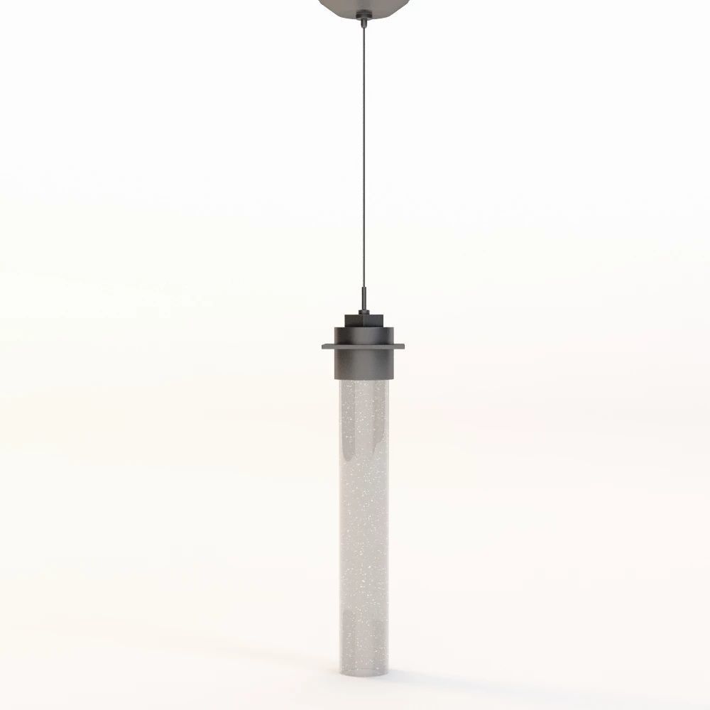Airis Medium Vintage Platinum Pendant Light 3D model_3