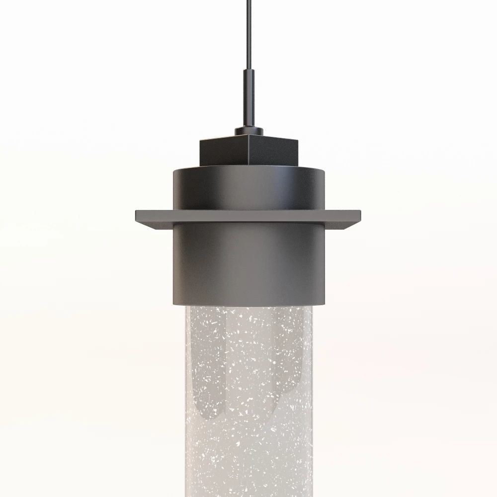 Airis Medium Vintage Platinum Pendant Light 3D model_1