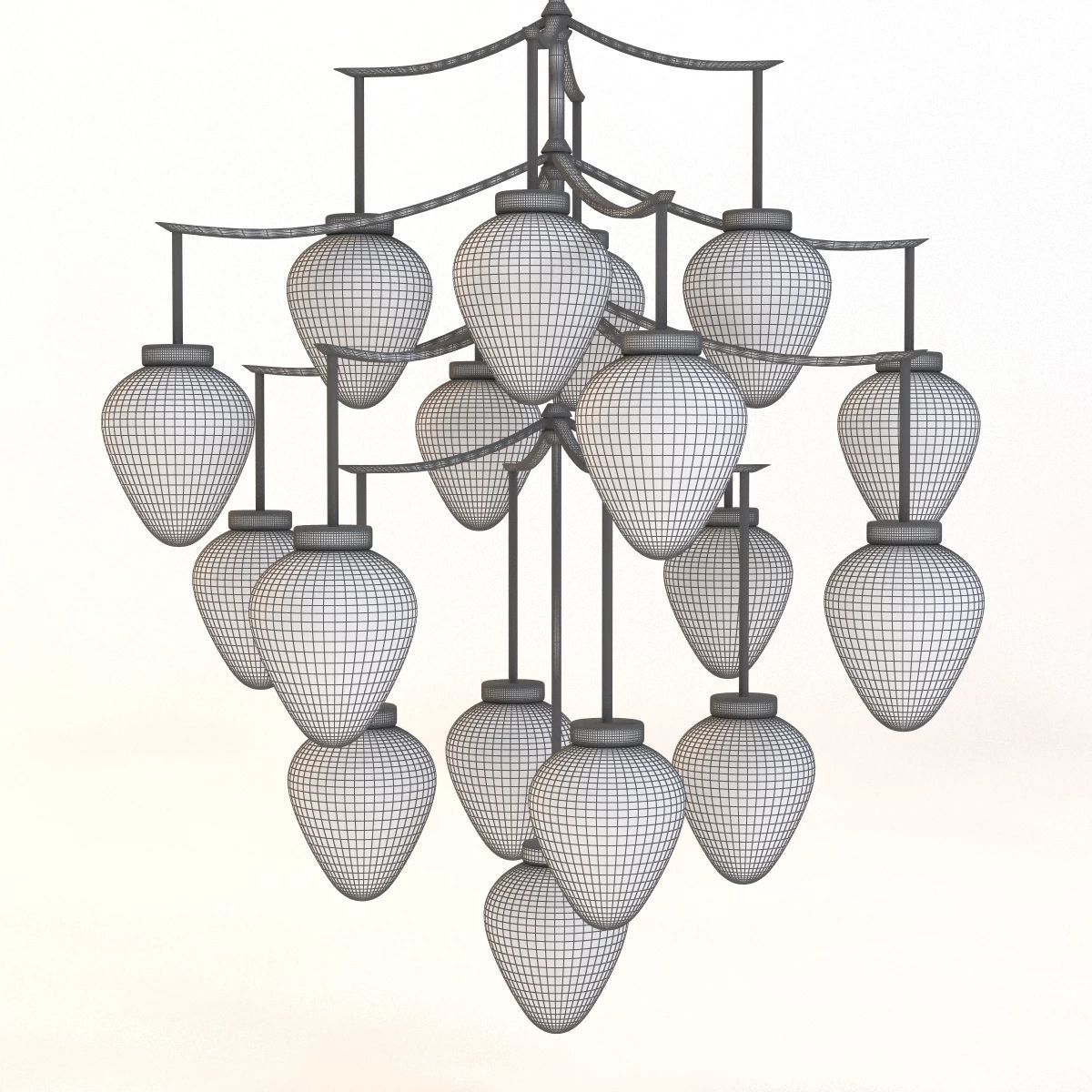 Alison Berger Chamber Chandelier 3D model_8