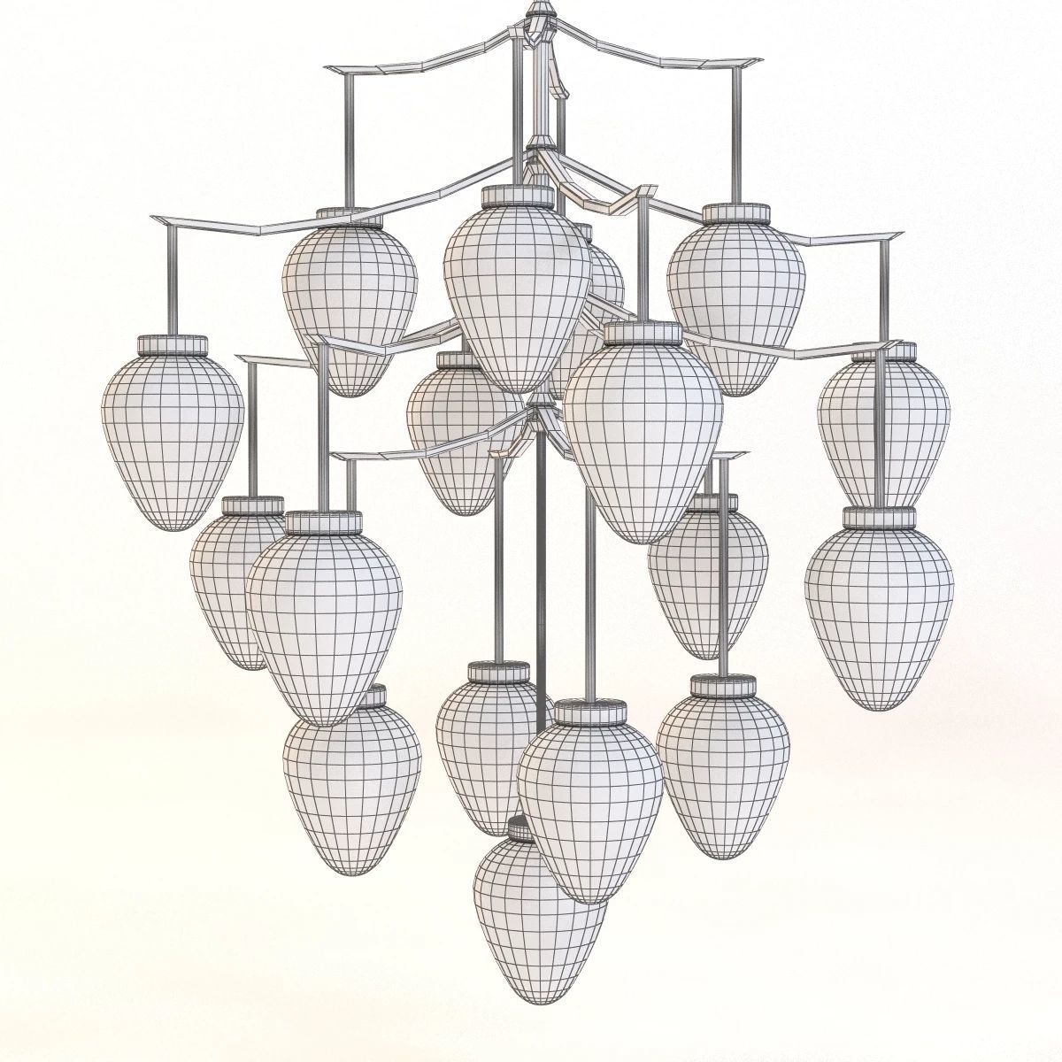 Alison Berger Chamber Chandelier 3D model_7