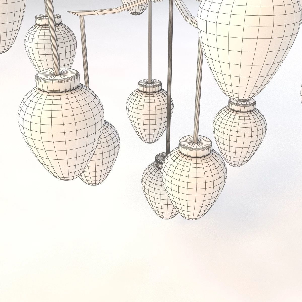 Alison Berger Chamber Chandelier 3D model_5