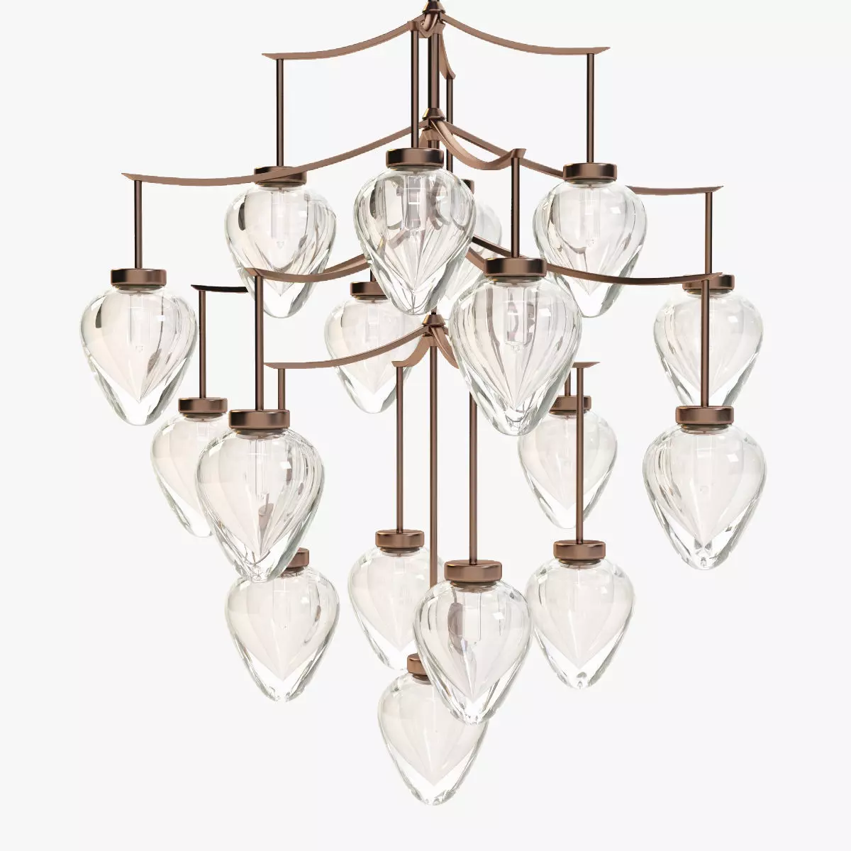 Alison Berger Chamber Chandelier 3D model_0