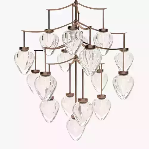 Alison Berger Chamber Chandelier 3D model