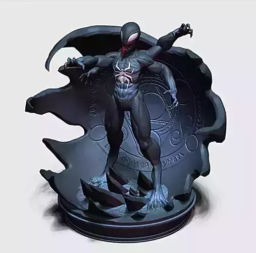Venom ft Spiderman 3D print model