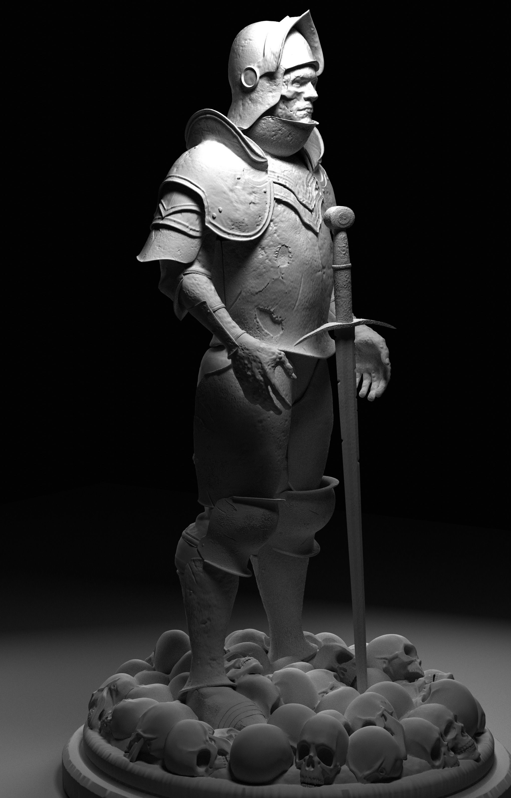 Dead Knight 3D model_4