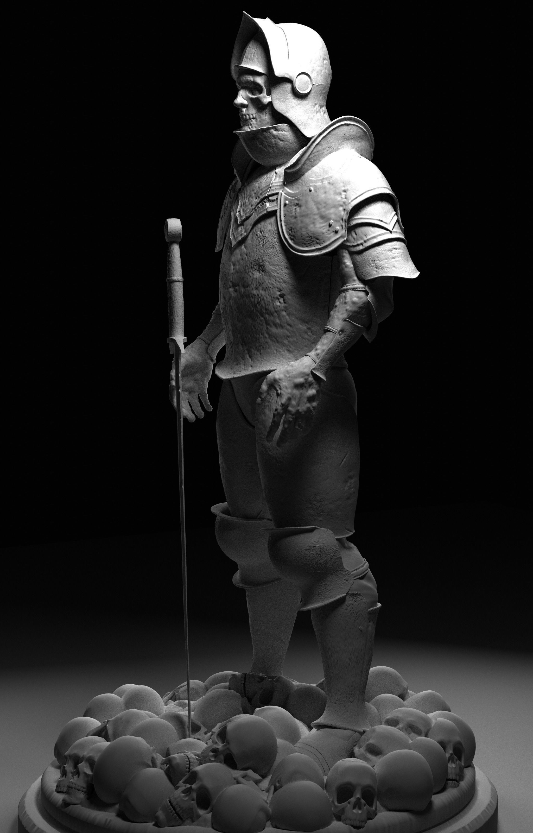 Dead Knight 3D model_5
