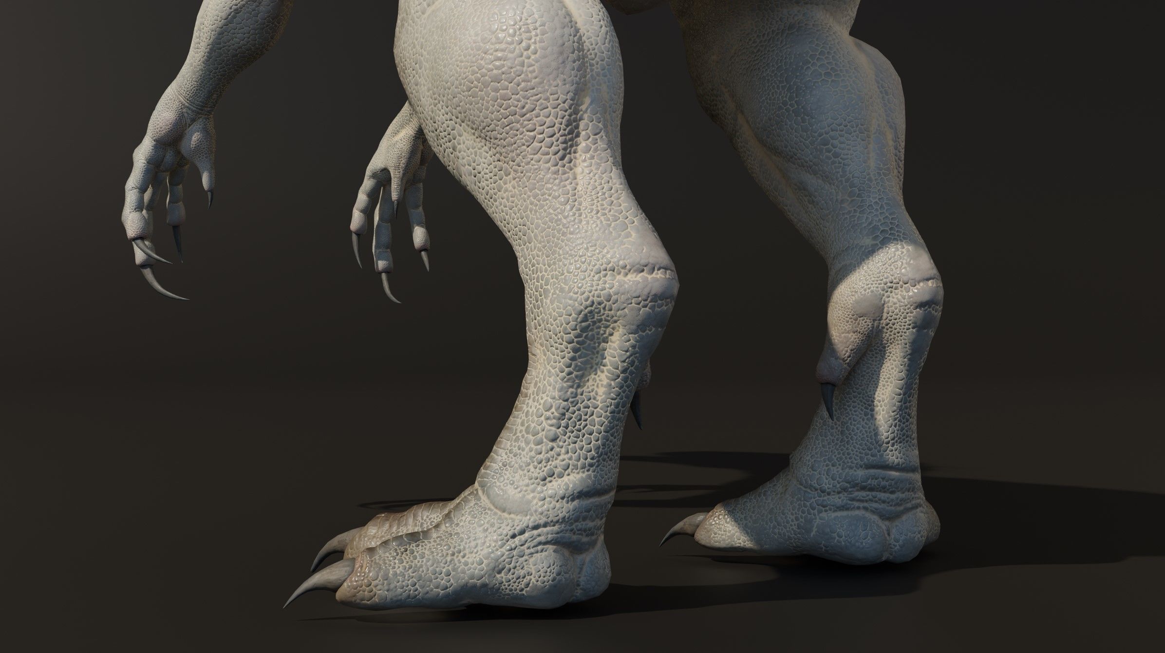 Jurassic World Park Indominus Rex Blender  Low-poly 3D model_17