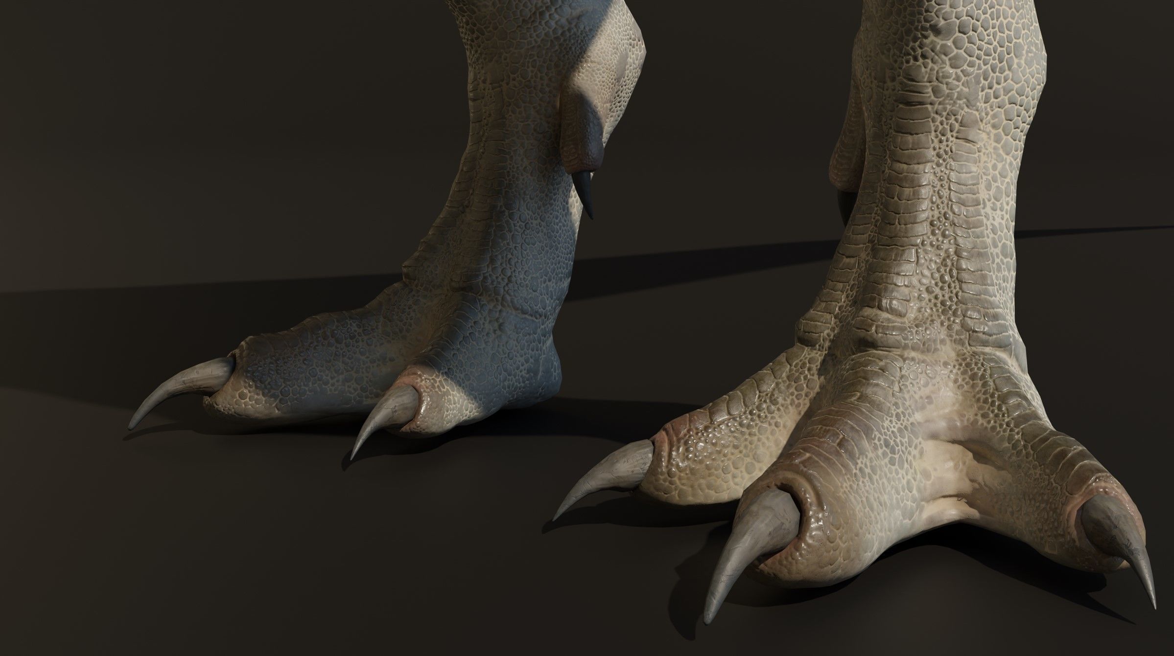 Jurassic World Park Indominus Rex Blender  Low-poly 3D model_15