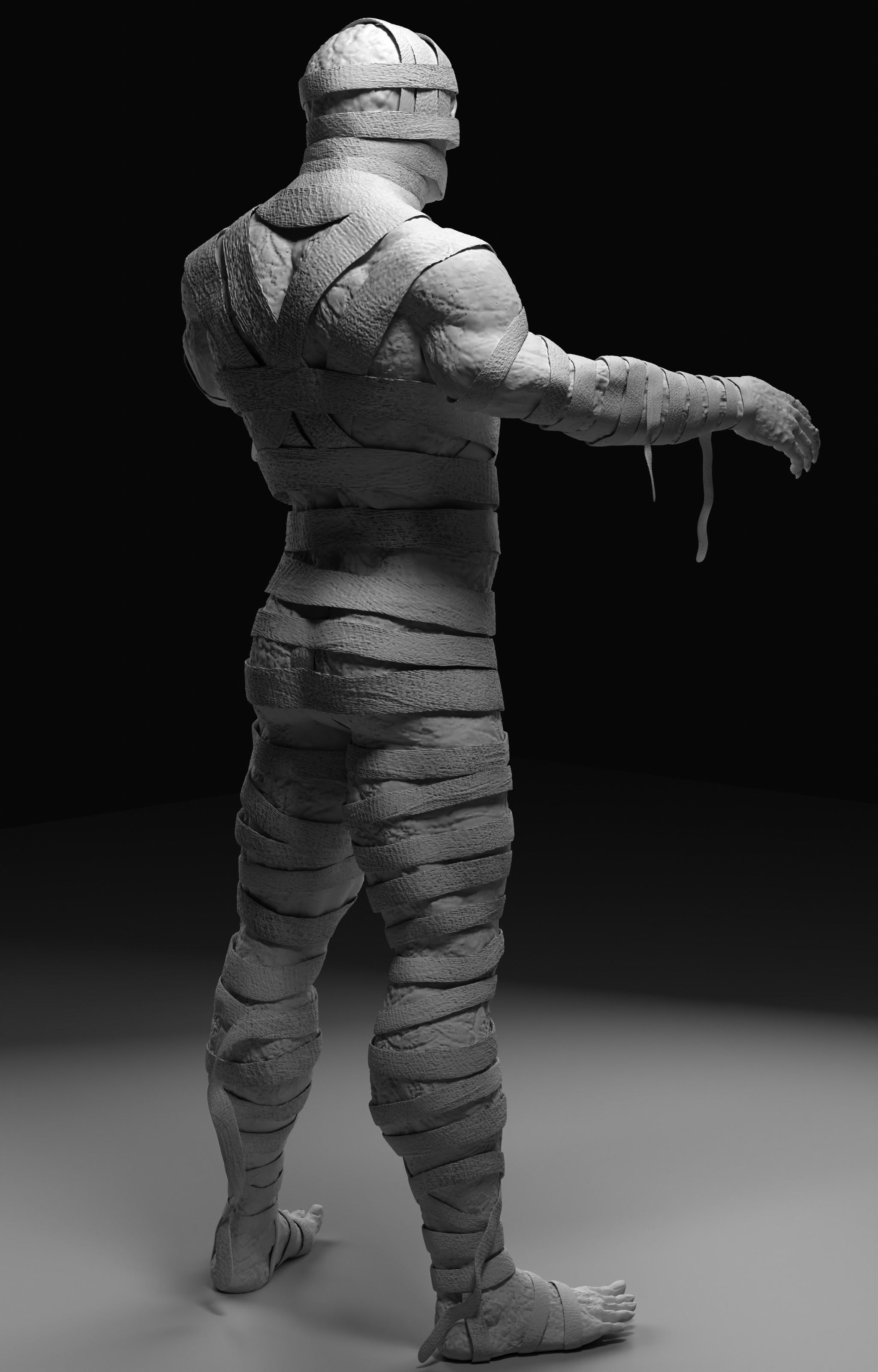 Mummy 3D model_7