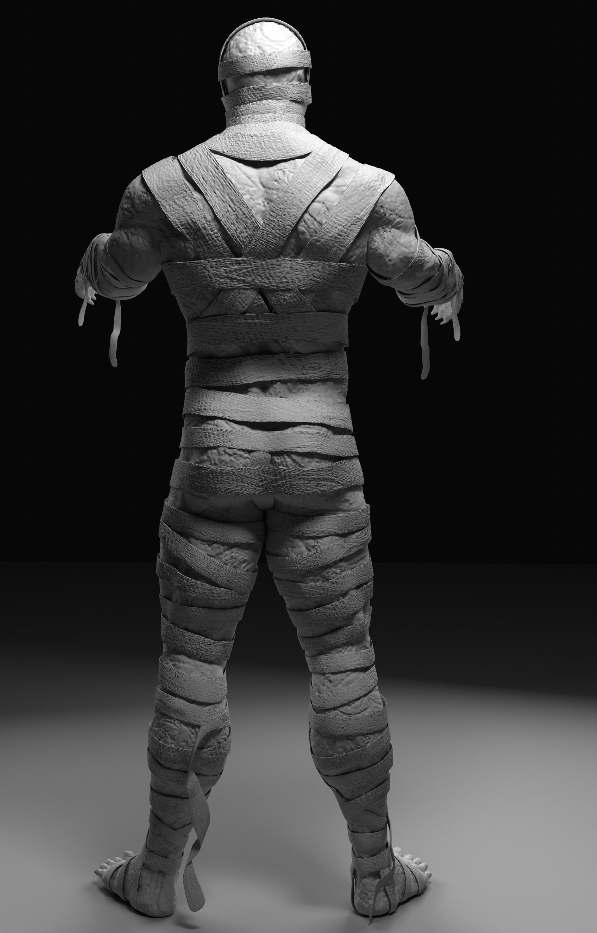 Mummy 3D model_4