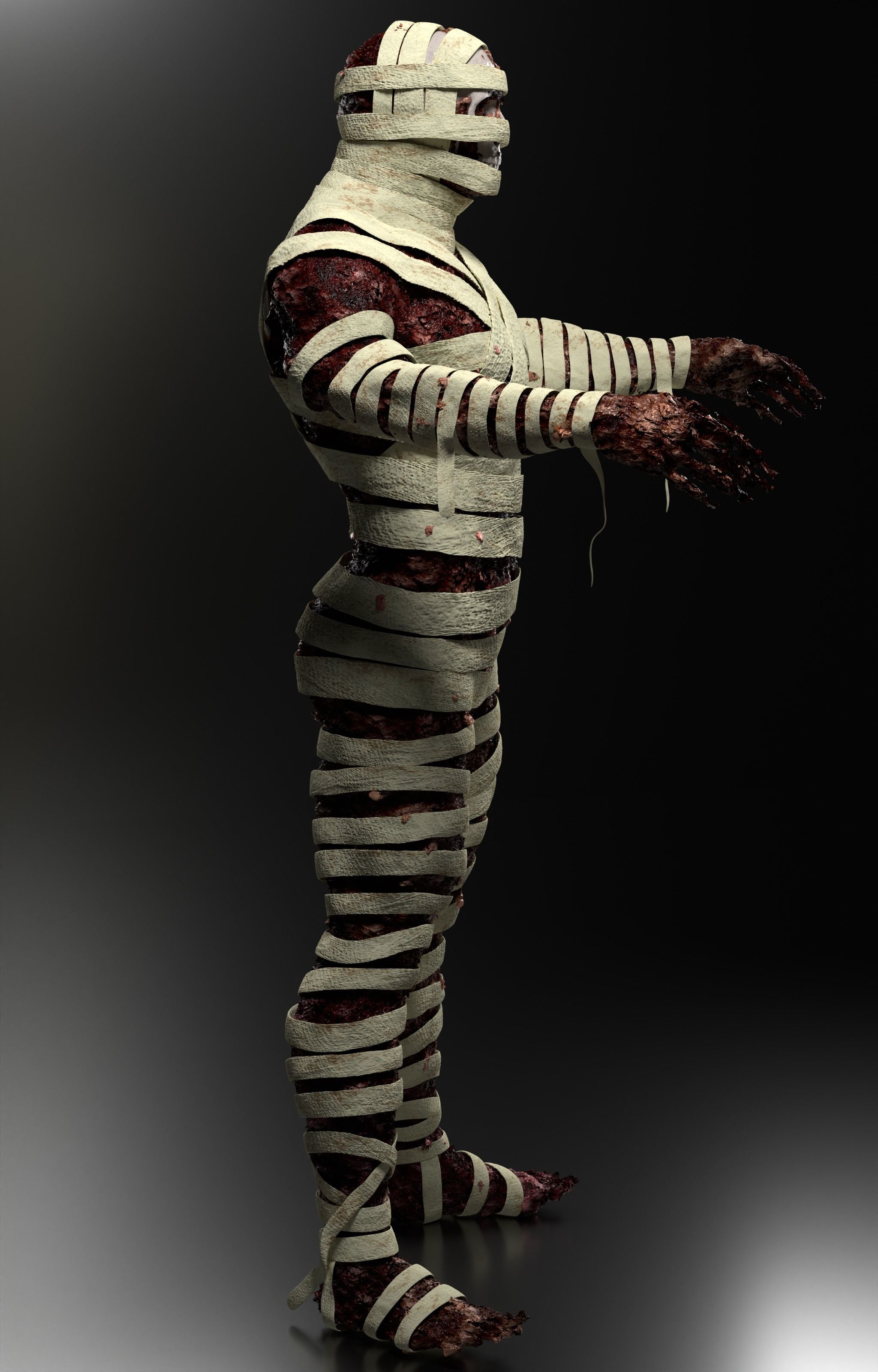 Mummy 3D model_1