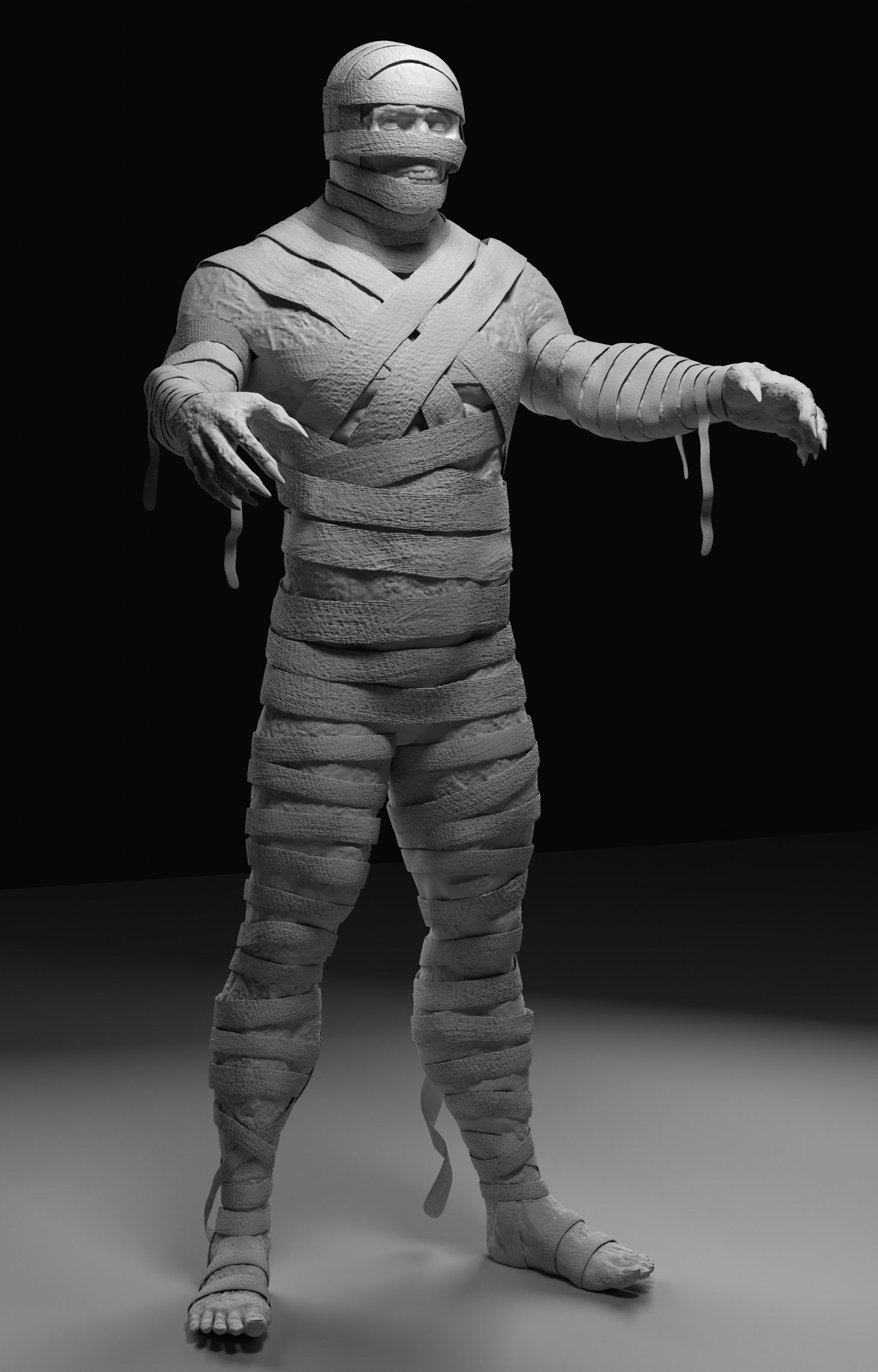 Mummy 3D model_3