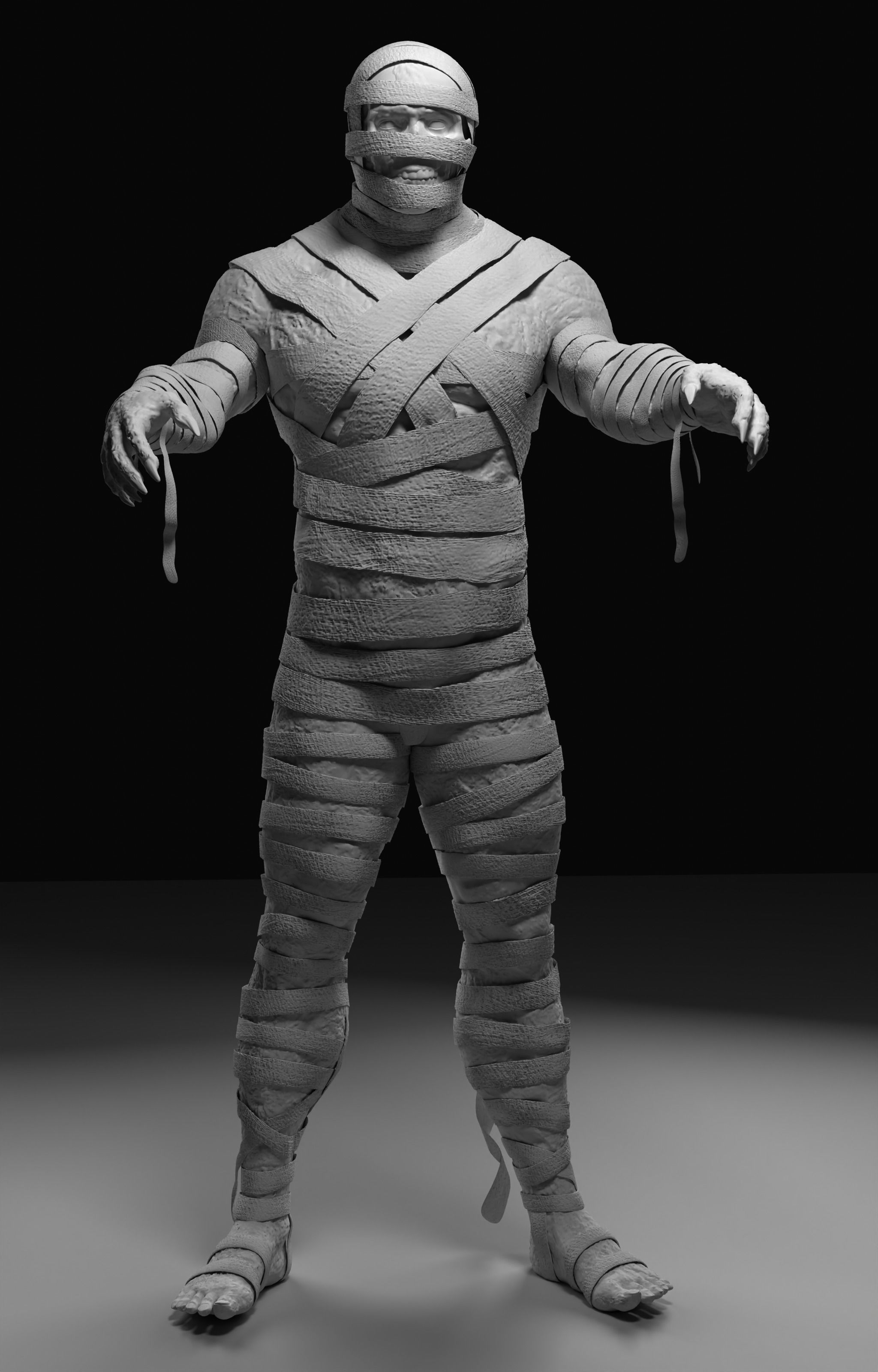 Mummy 3D model_6