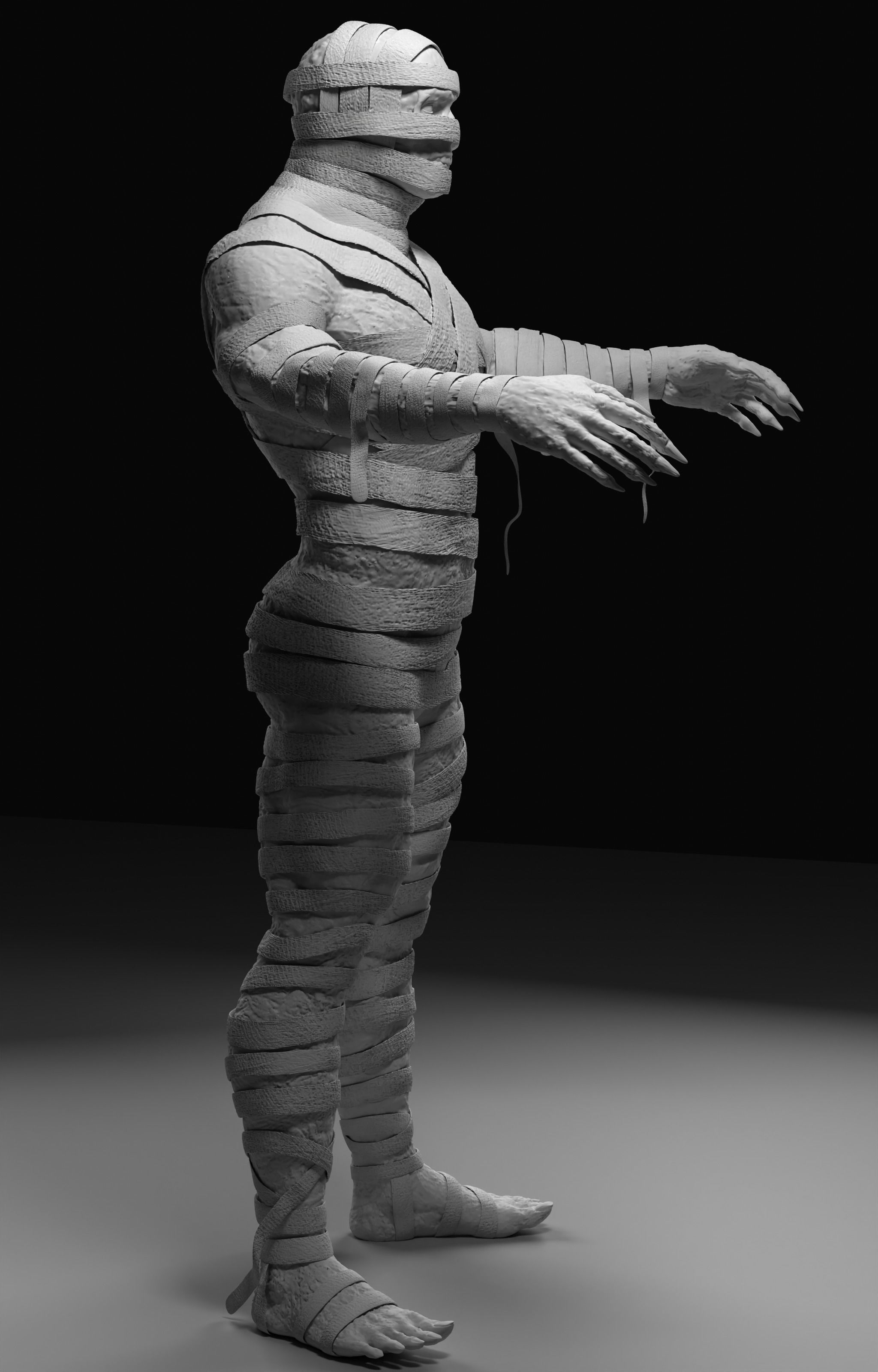 Mummy 3D model_5