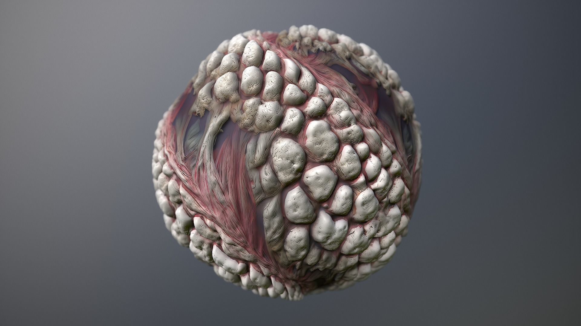 Material Skin Monster 9 Seamless PBR Texture Texture_9